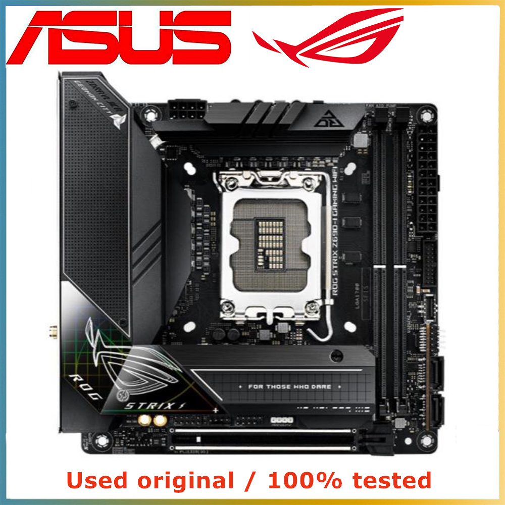 For ASUS ROG STRIX Z690-I GAMI - Lga1700 Itx Motherboard Ddr5 ulasan dan harga