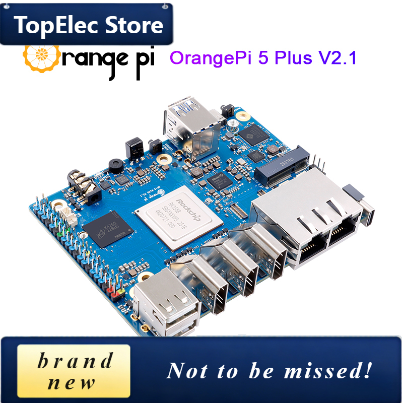 TopElec Orange Pi 5 Plus Mini  - Rockchip Rk3588 Development Board ulasan dan harga